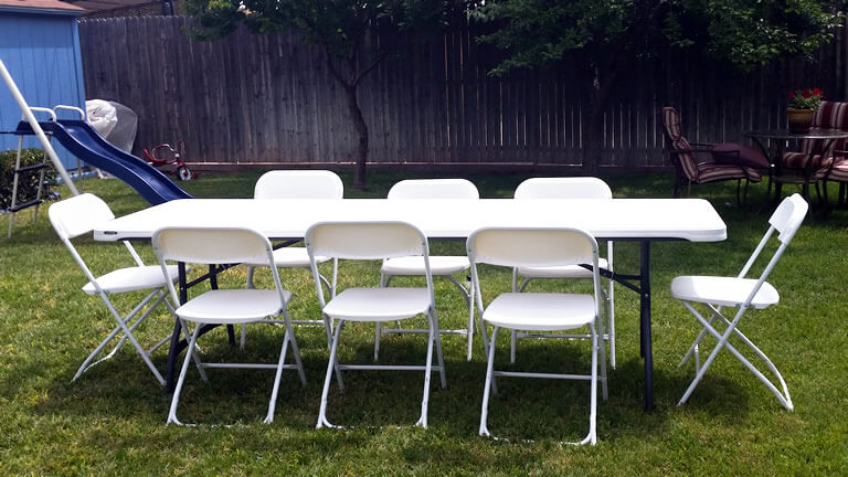 Chairs and Tables